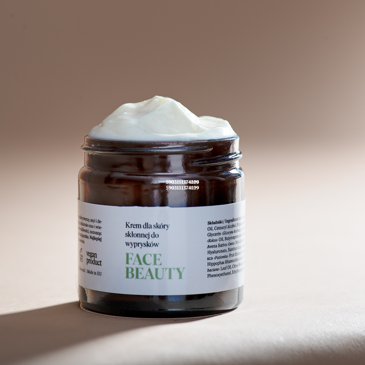 Face Beauty Cream for Acne-Prone Skin, 60ml