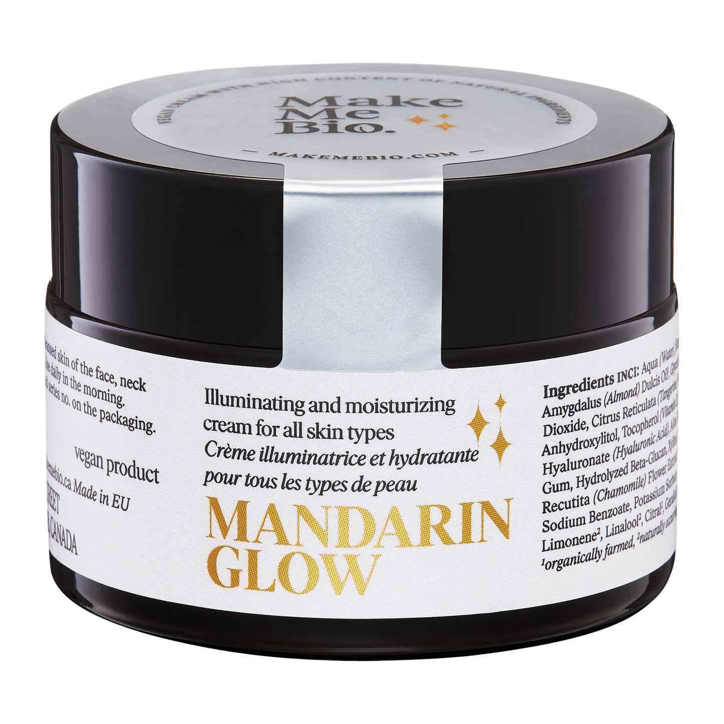 Mandarin Glow – Brightening and Moisturizing Cream for All Skin Types, 30ml