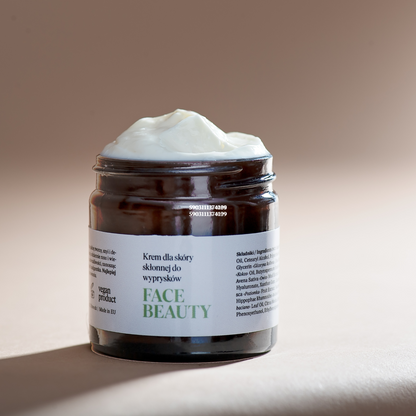 Face Beauty Cream for Acne-Prone Skin, 60ml